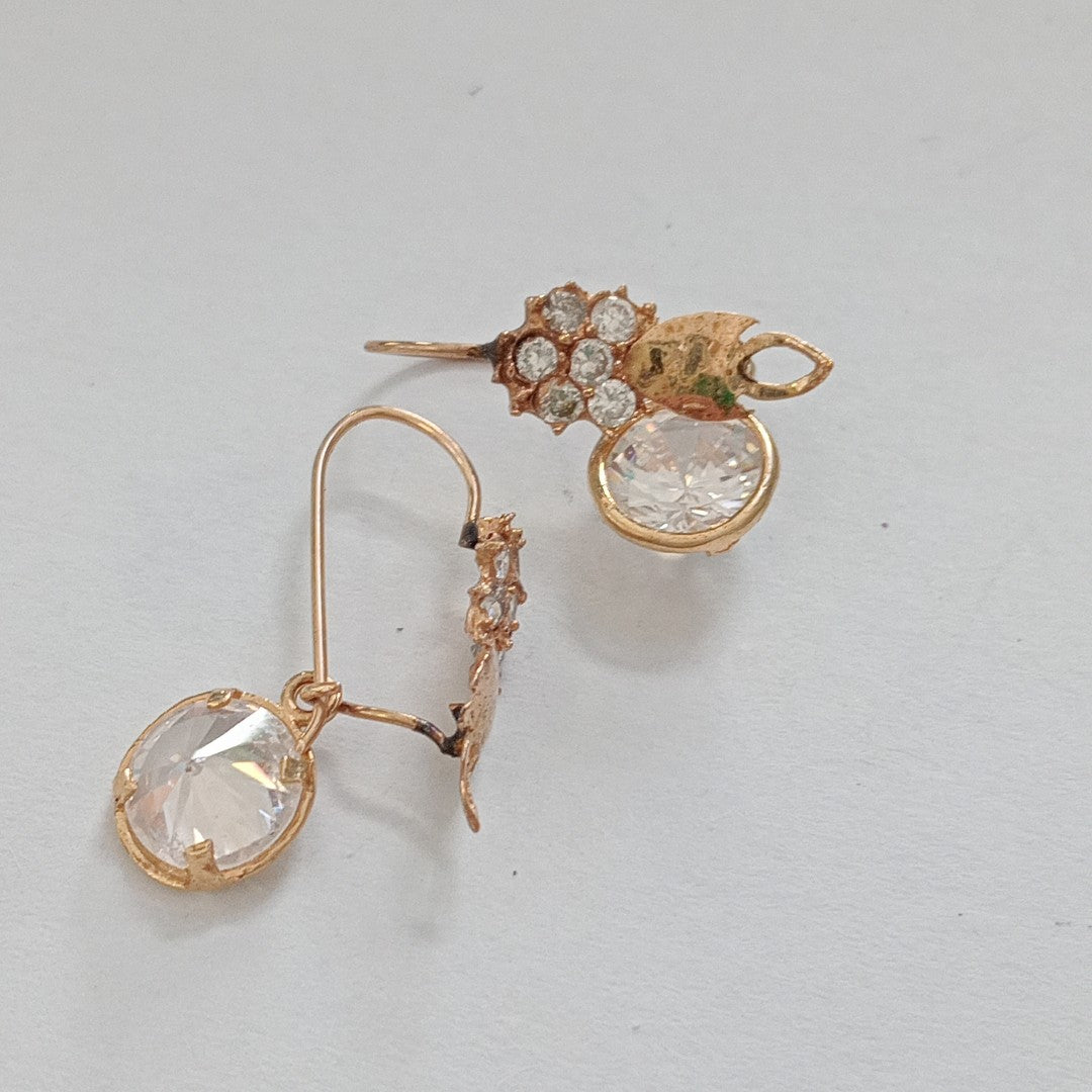 ARETES PAR ORO 10 K 2 GRMS (SEMINUEVO)