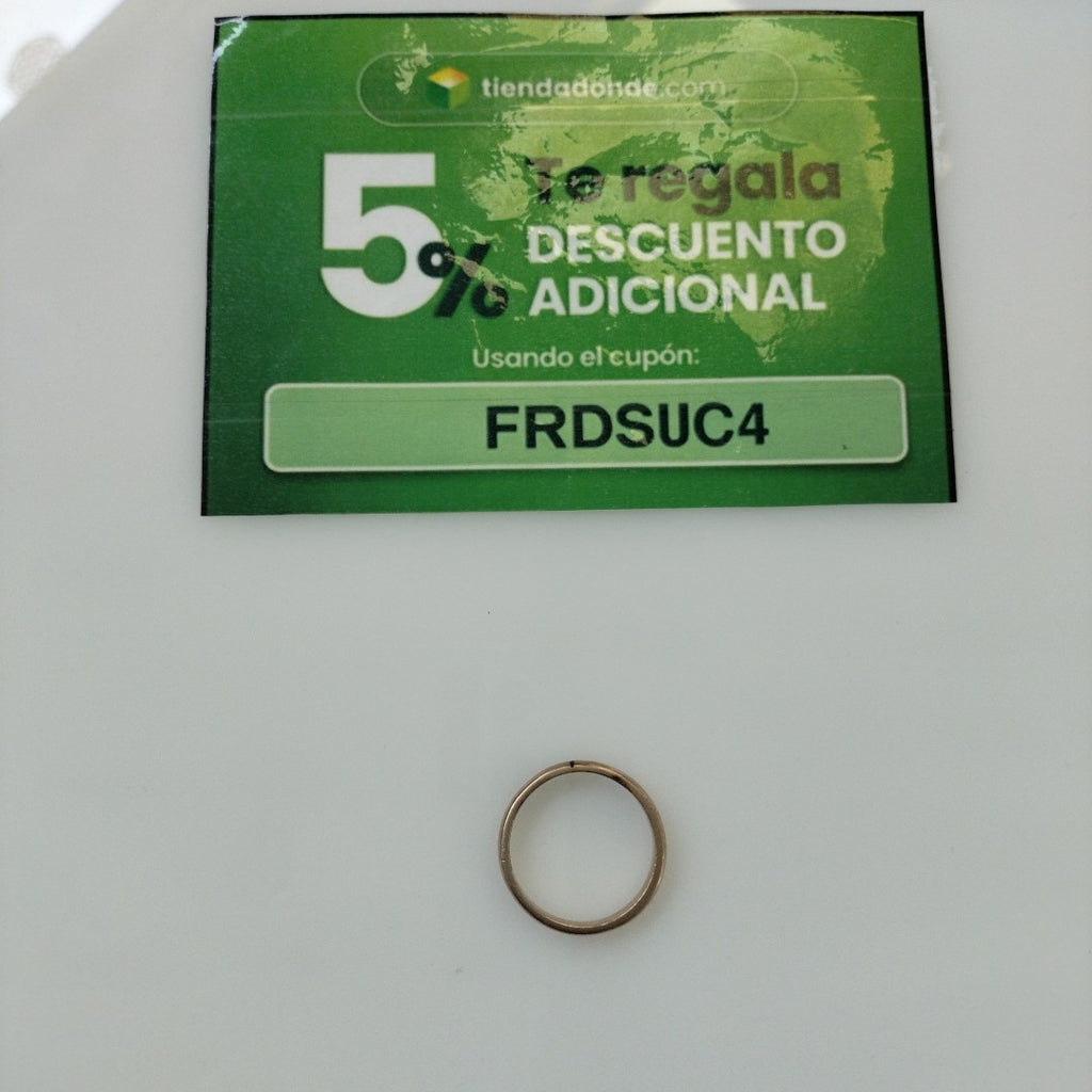 ARGOLLA ORO 14 K 3.9 GRMS (SEMINUEVO)