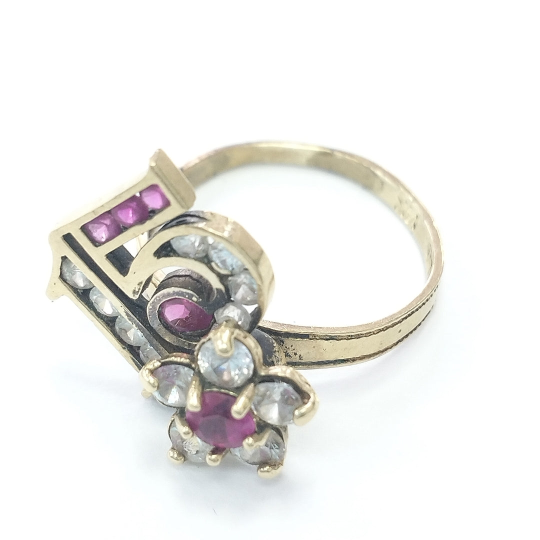 ANILLITO ORO 14 K 3.4 GRMS (SEMINUEVO)