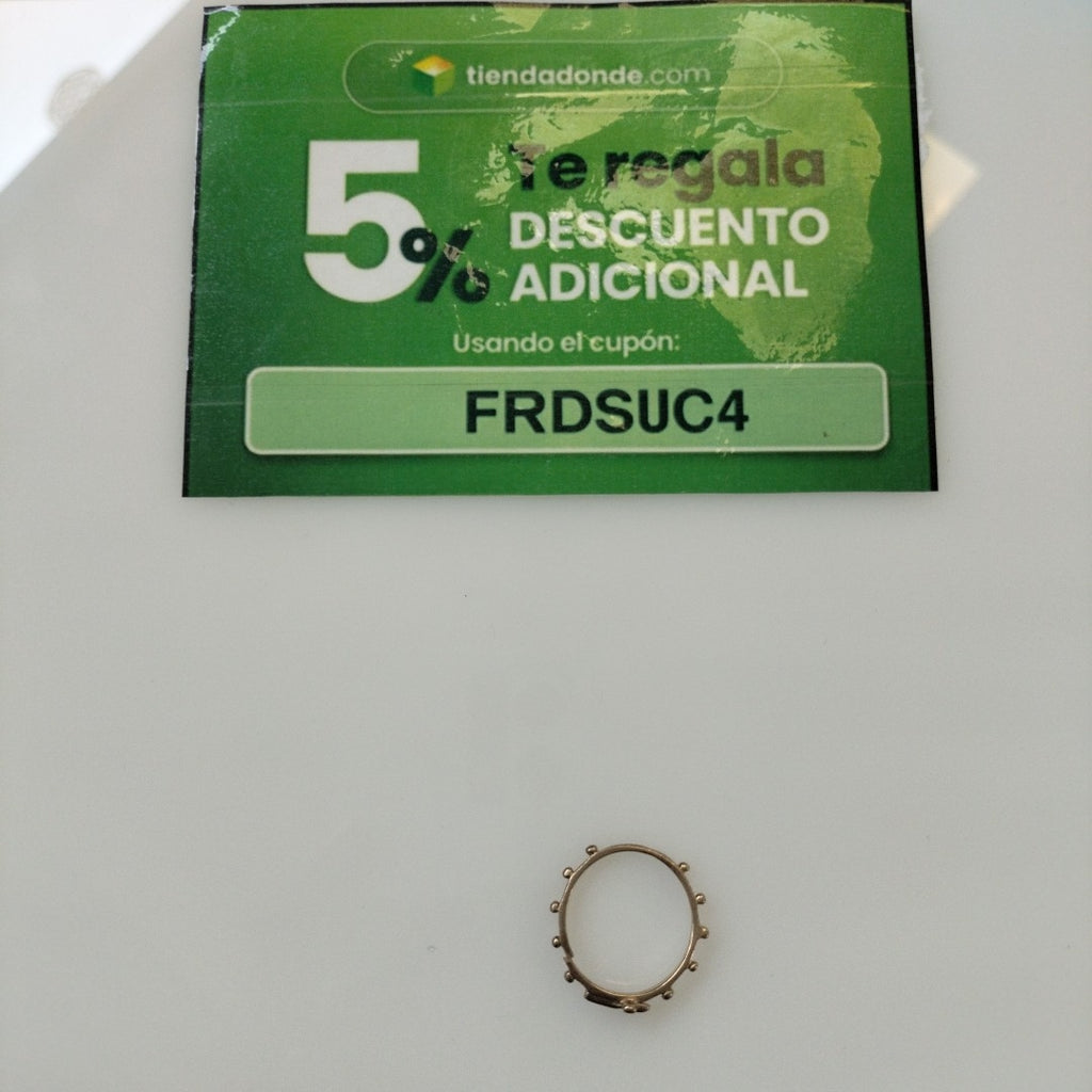 ANILLITO ORO 10 K 1.6 GRMS (SEMINUEVO)