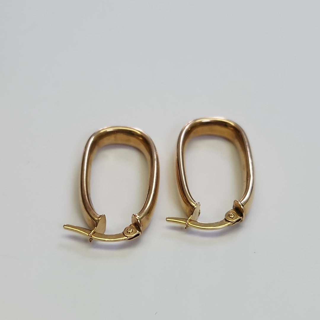 ARRACADAS PAR ORO 10 K 2.5 GRMS (SEMINUEVO)
