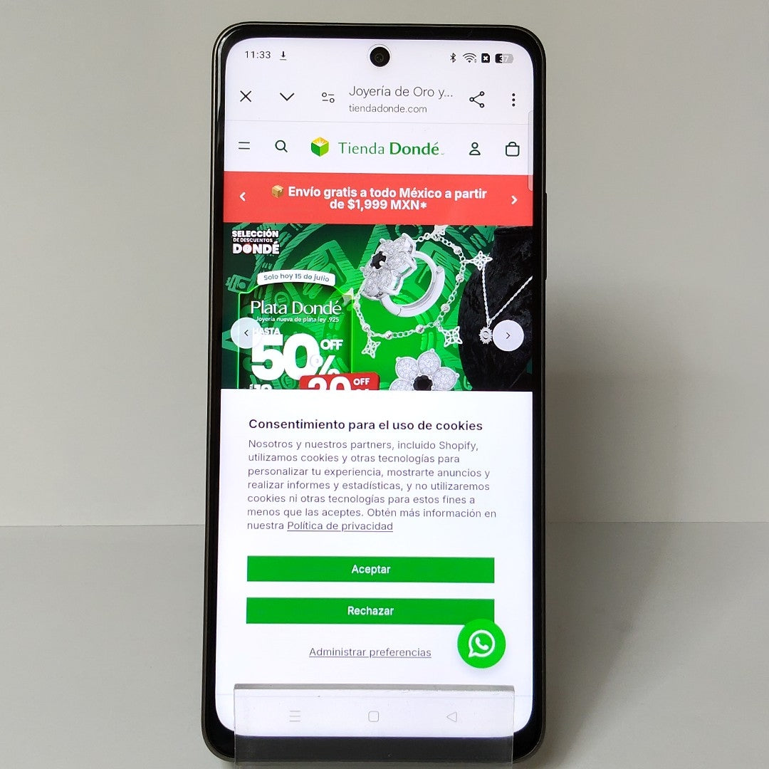 CELULAR OPPO A5 PRO 5G CPH2695 (2025) 256 GB 8 GB RAM (SEMINUEVO)