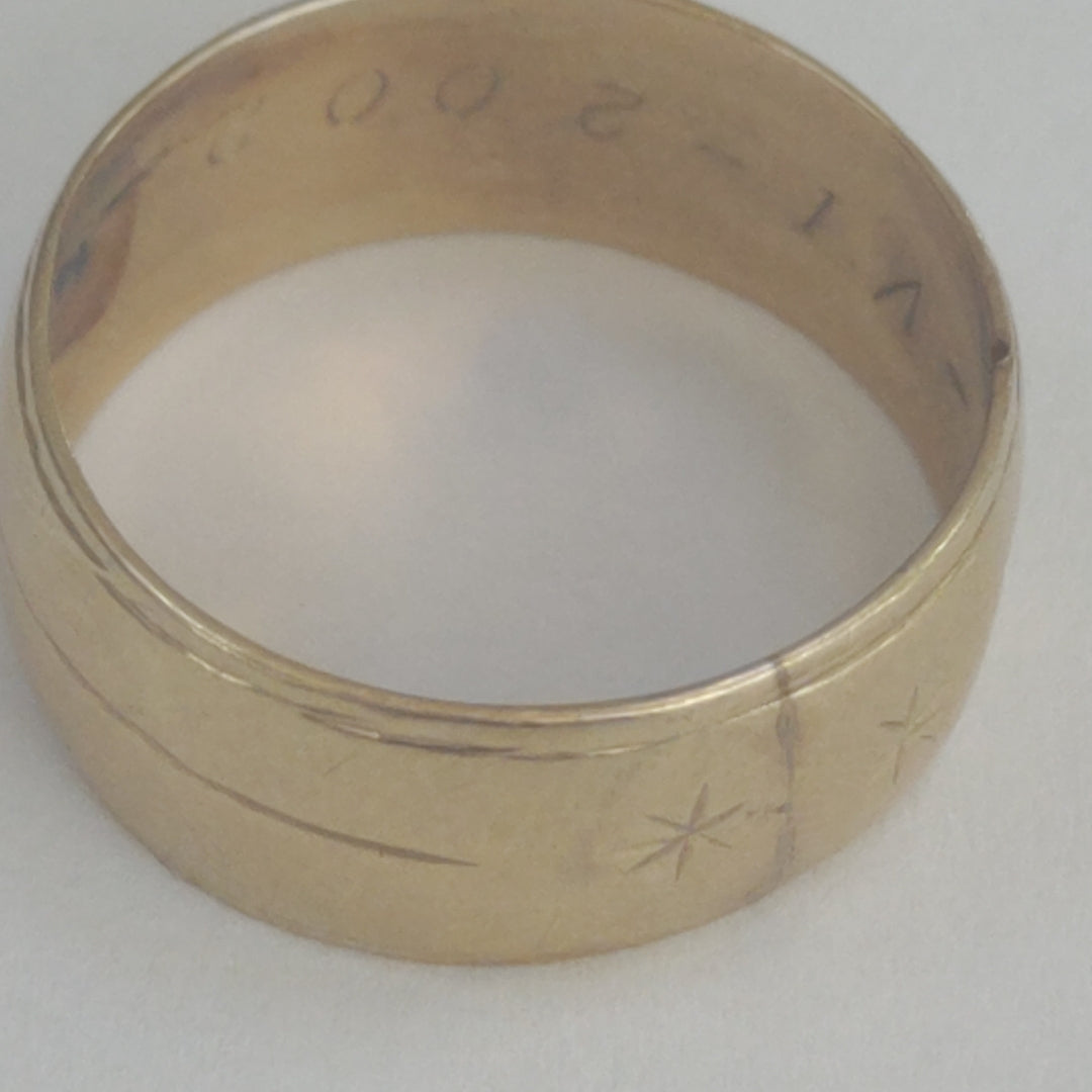 ANILLO ORO 14 K 4.4 GRMS (SEMINUEVO)