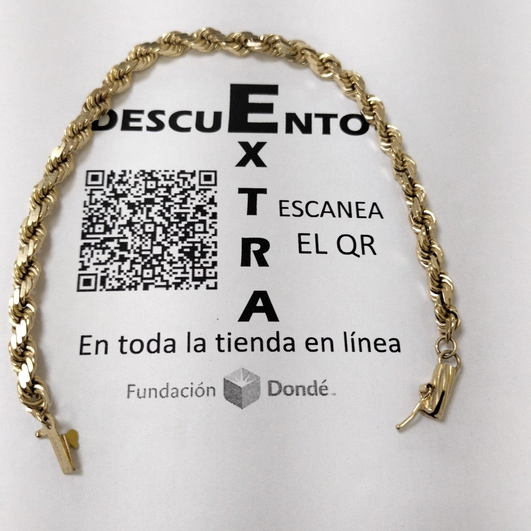 PULSERA ORO 14 K 15.2 GRMS (SEMINUEVO)