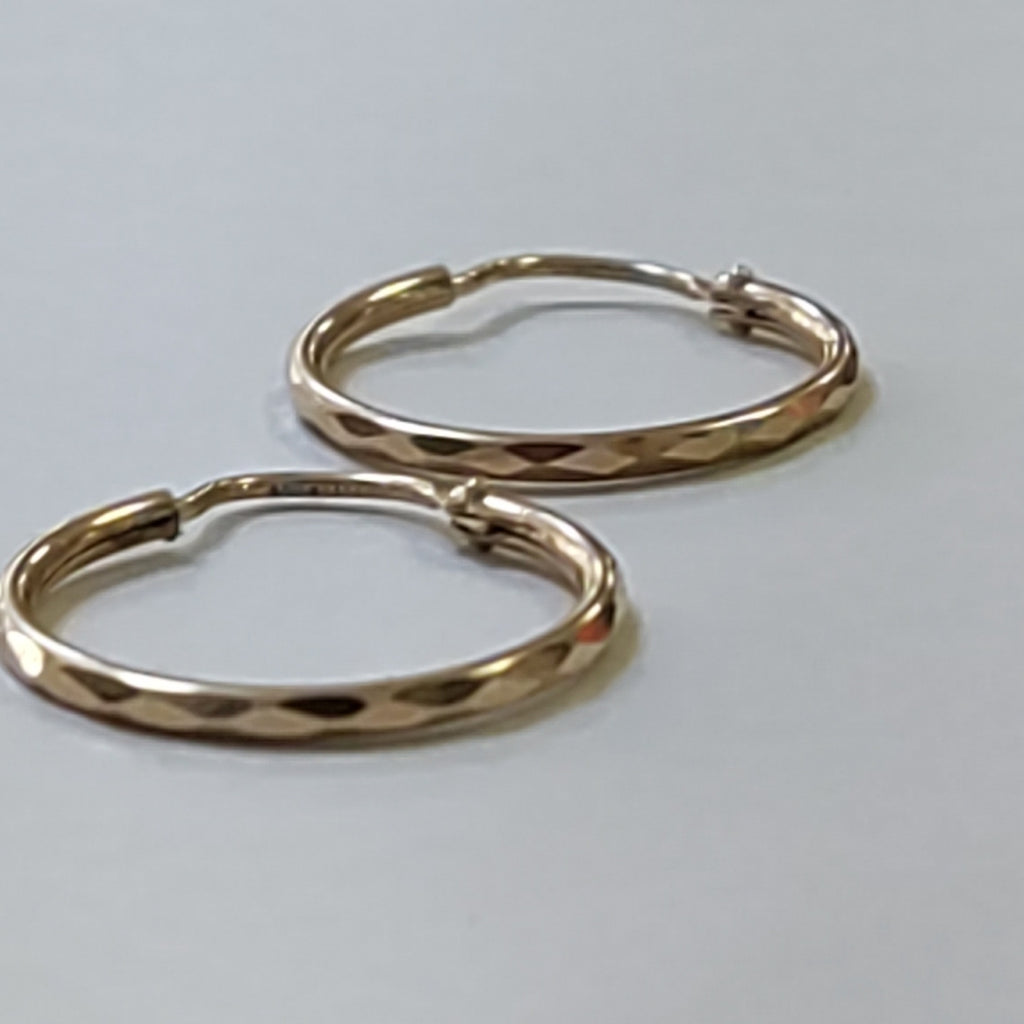 ARRACADAS PAR ORO 14 K 1.1 GRMS (SEMINUEVO)