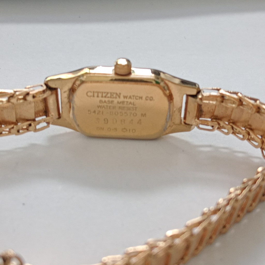 RELOJ CAJA ACERO PULSO ORO ORO, CHAPA 10 K 17.6 GRMS (SEMINUEVO)