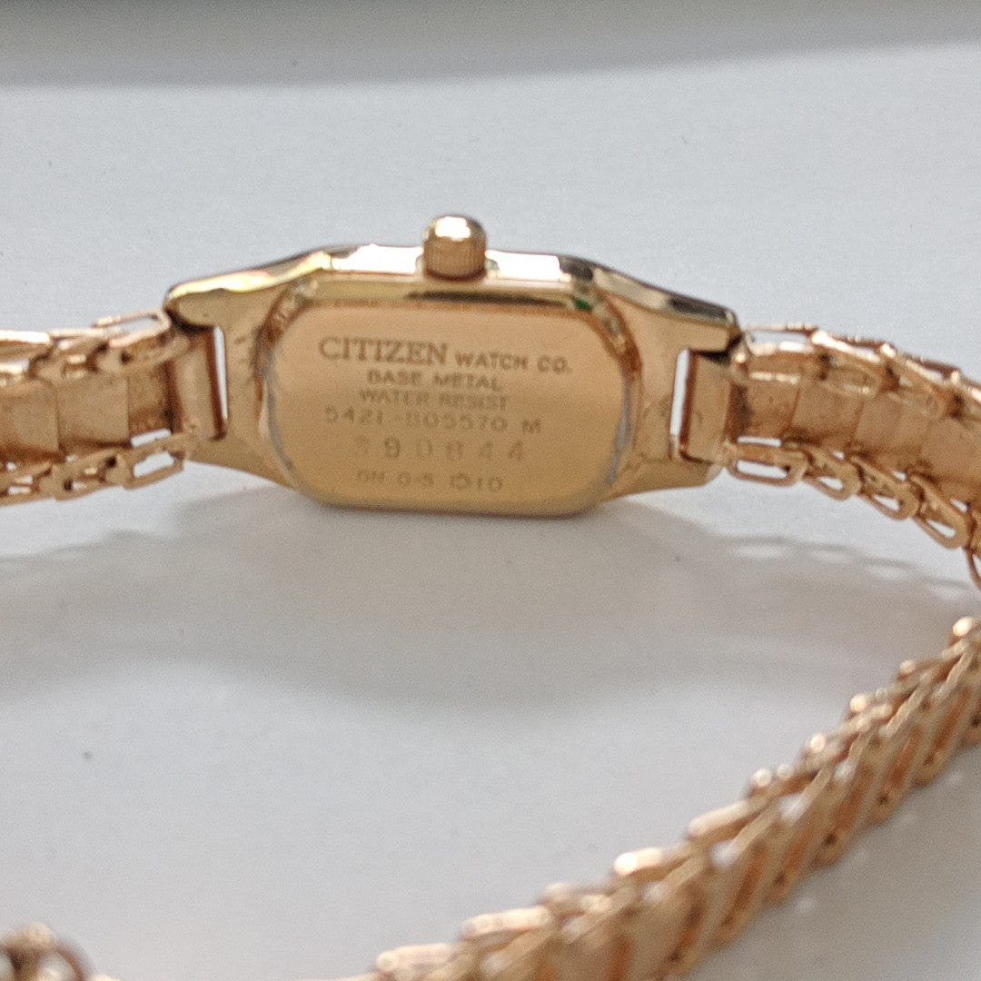 RELOJ CAJA ACERO PULSO ORO ORO, CHAPA 10 K 17.6 GRMS (SEMINUEVO)