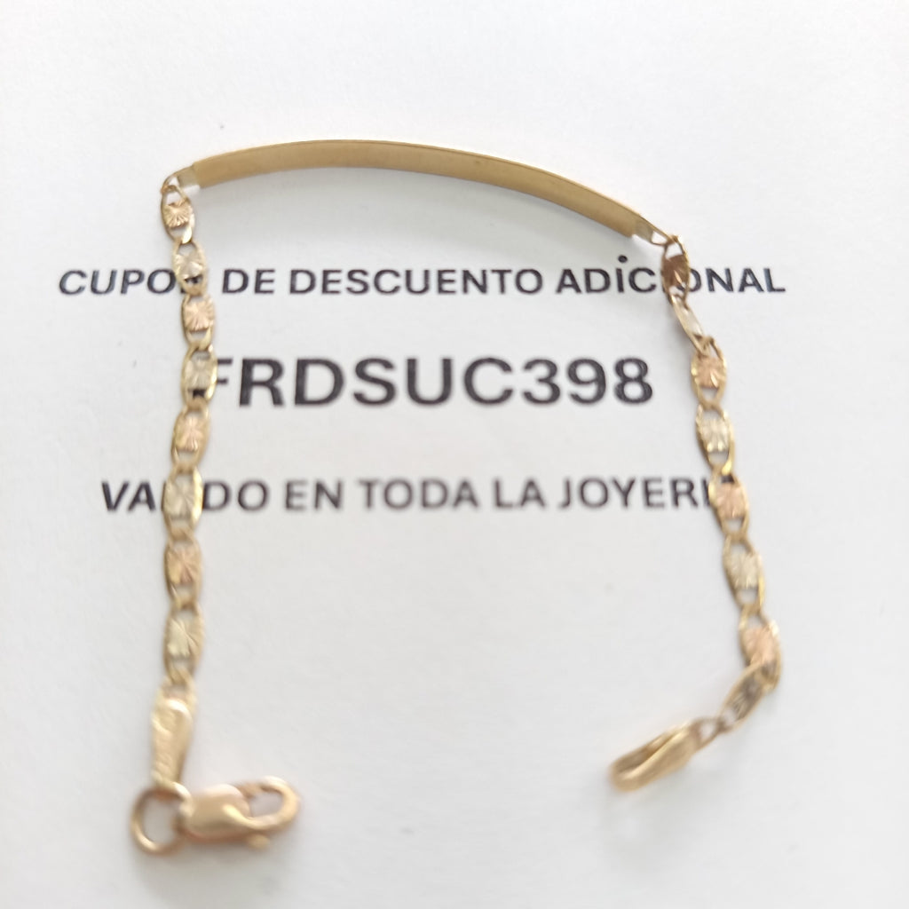 ESCLAVA ORO 10 K 2.2 GRMS (SEMINUEVO)