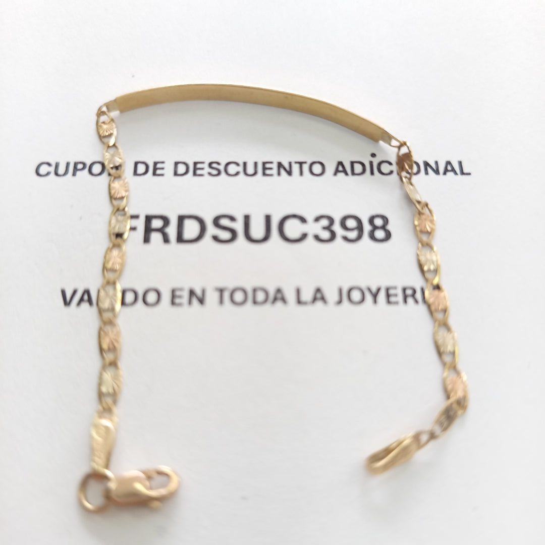 ESCLAVA ORO 10 K 2.2 GRMS (SEMINUEVO)
