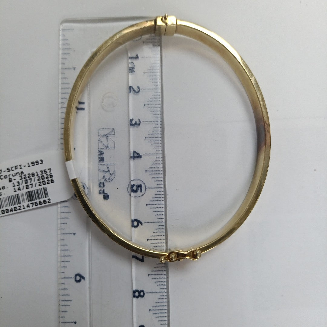 PULSERA RIGIDA ORO 10 K 5,90 GRMS (SEMINUEVO)