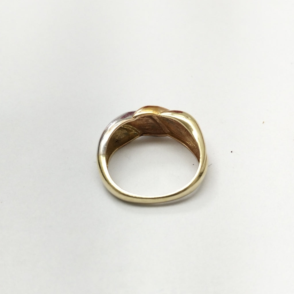 ANILLITO ORO, ORO COMBINADO 14 K 2.9 GRMS (SEMINUEVO)