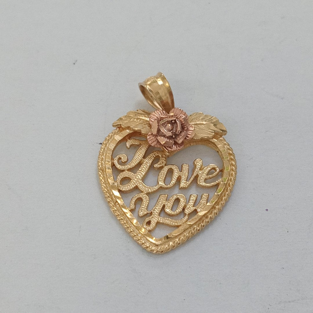 DIJE ORO COMBINADO 14 K 1.8 GRMS (SEMINUEVO)
