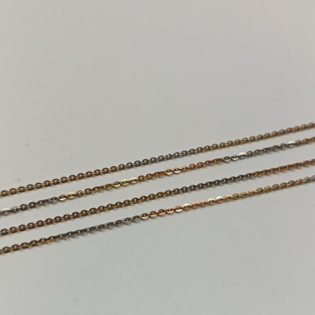 CADENA ORO COMBINADO 10 K 1.6 GRMS (SEMINUEVO)
