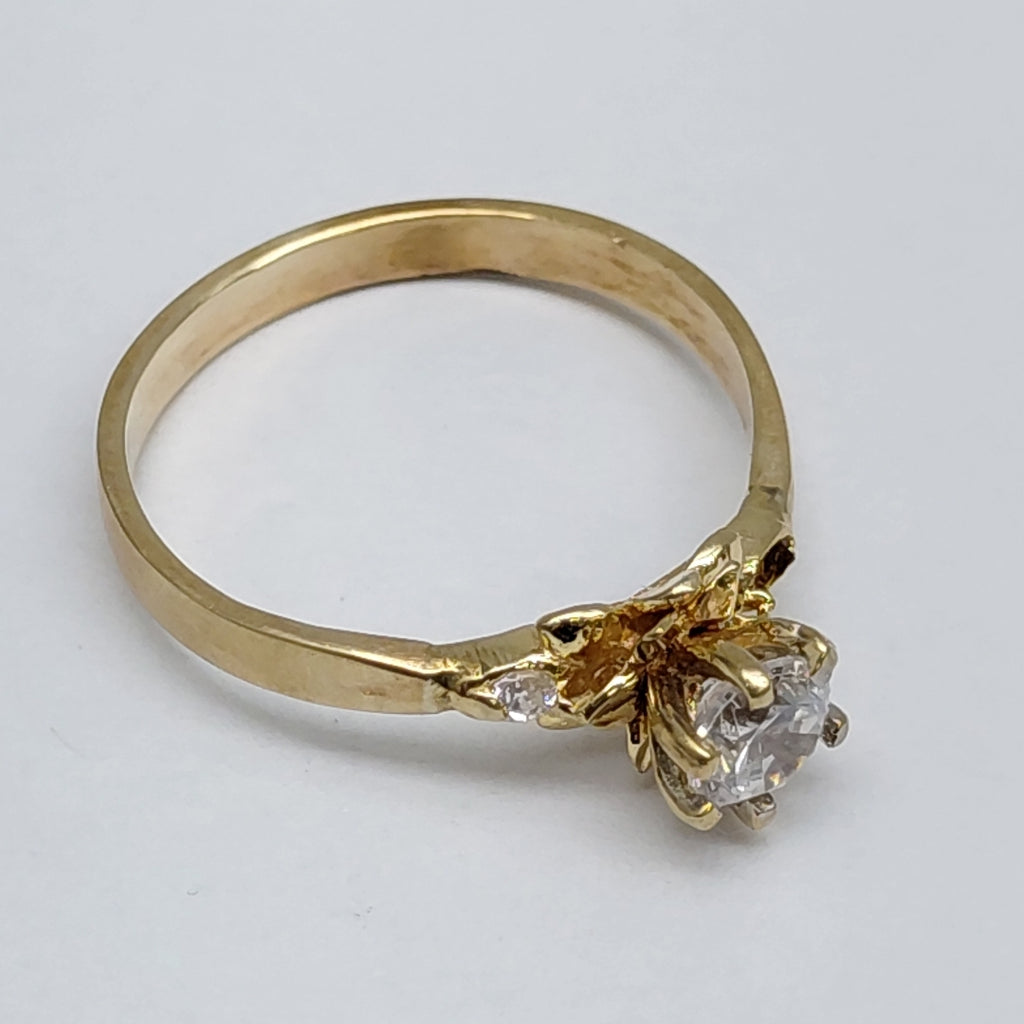 SOLITARIO ORO 10 K 1,90 GRMS (SEMINUEVO)