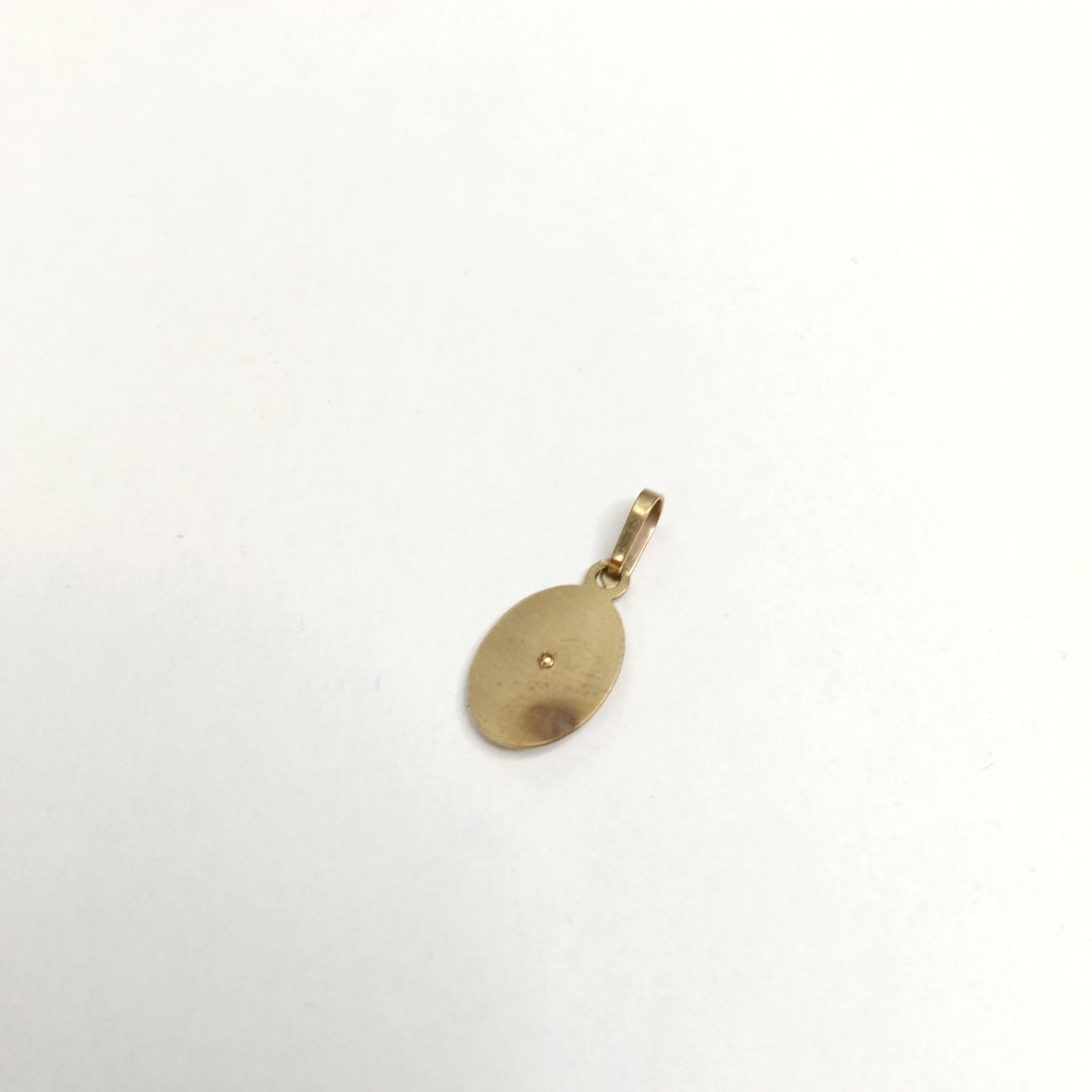 MEDALLA RELIGIOSA ORO 10 K 0.7 GRMS (SEMINUEVO)
