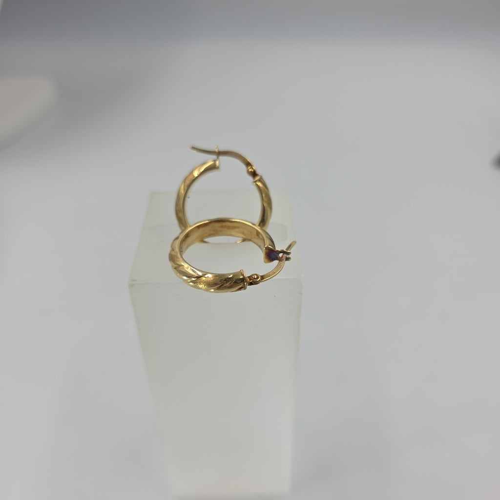 ARRACADAS PAR ORO 14 K 2.2 GRMS (SEMINUEVO)