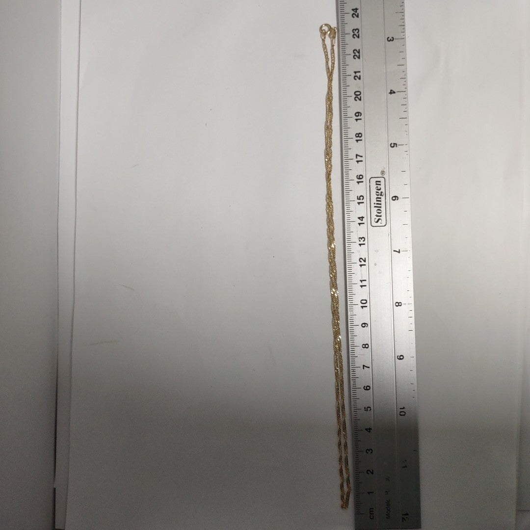 CADENA ORO 14 K 2.5 GRMS (SEMINUEVO)
