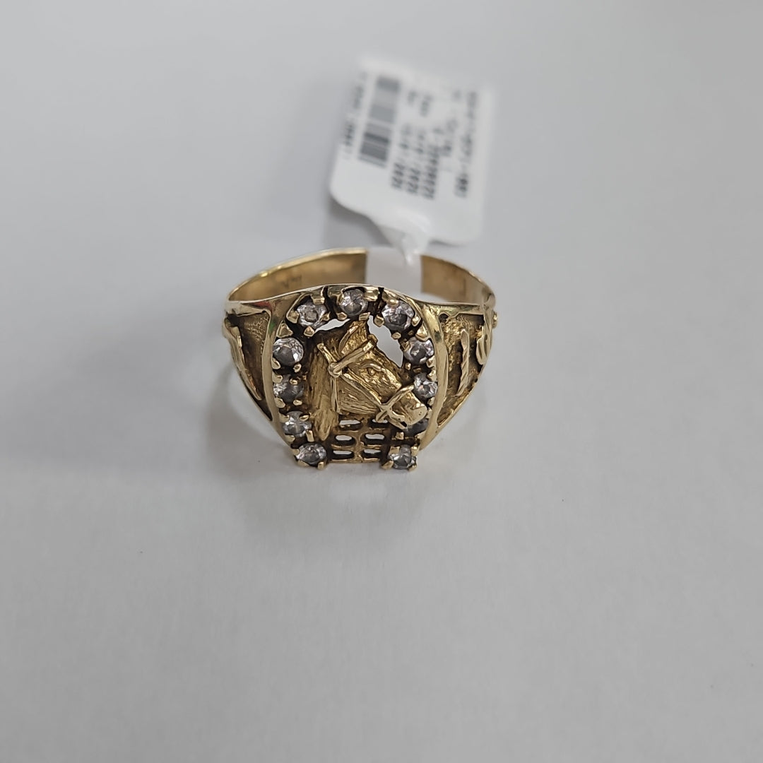 ANILLO ORO 10 K 4.4 GRMS (SEMINUEVO)