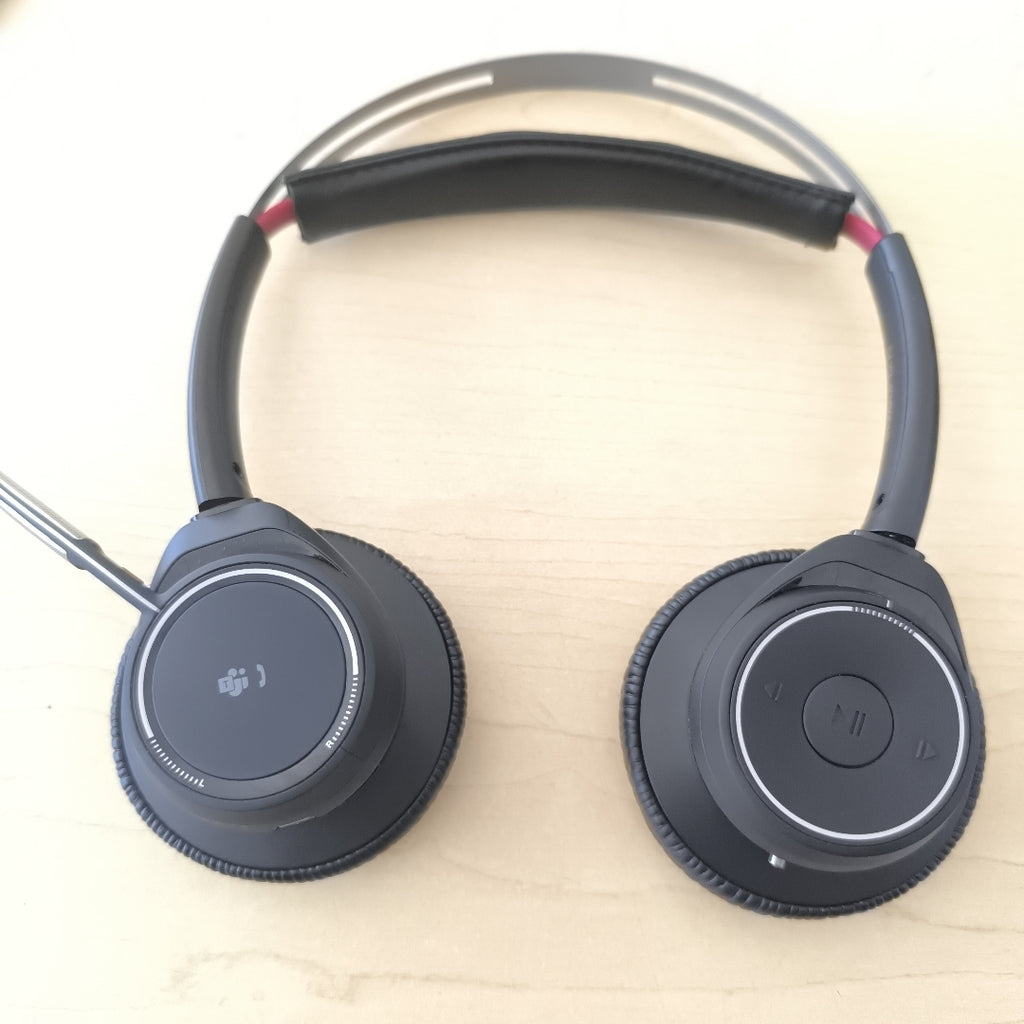 AUDIFONOS PLANTRONICS VOYAGUER FOCUS UC B825 INALAMBRICO OVER EAR (SEMINUEVO)