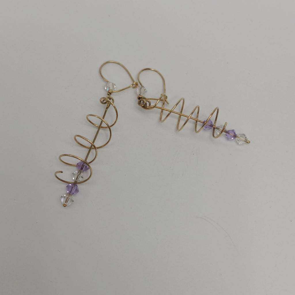ARETES PAR ORO 10 K 2.3 GRMS (SEMINUEVO)