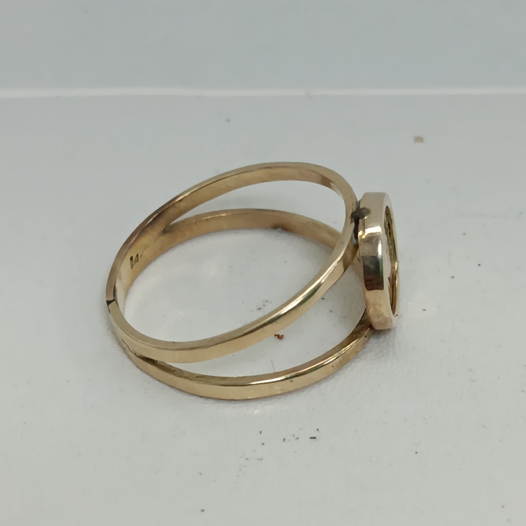 ANILLO ORO 14 K 3.4 GRMS (SEMINUEVO)