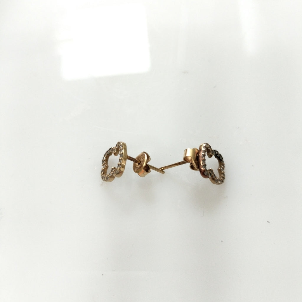 ARETES PAR ORO 10 K 1.2 GRMS (SEMINUEVO)