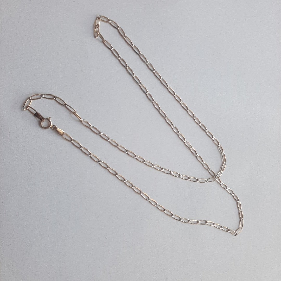 CADENA ORO, RODIADO 10 K 3.7 GRMS (SEMINUEVO)