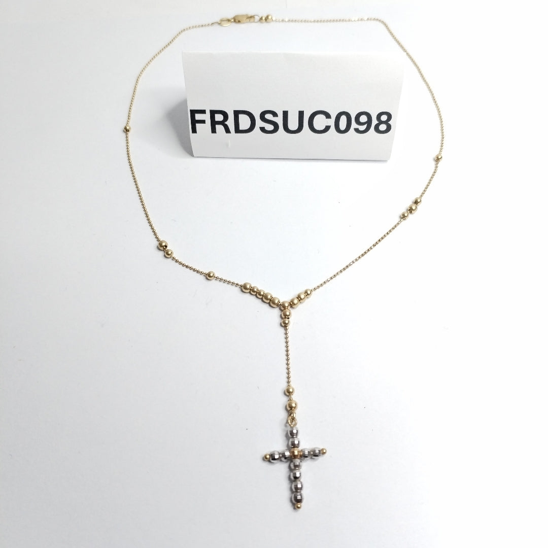 CADENA ORO, ORO COMBINADO 14 K 4.8 GRMS (SEMINUEVO)