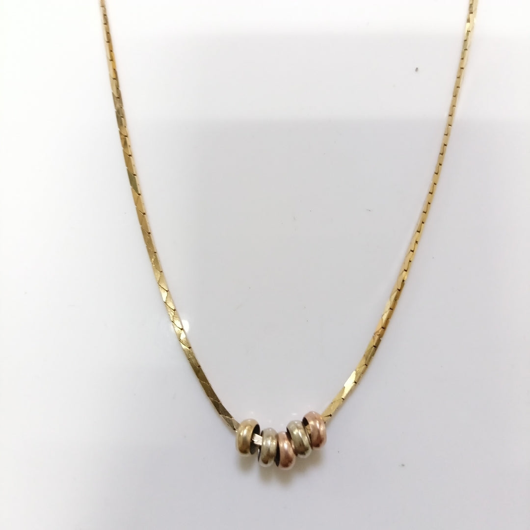 GARGANTILLA ORO 14 K 8.5 GRMS (SEMINUEVO)
