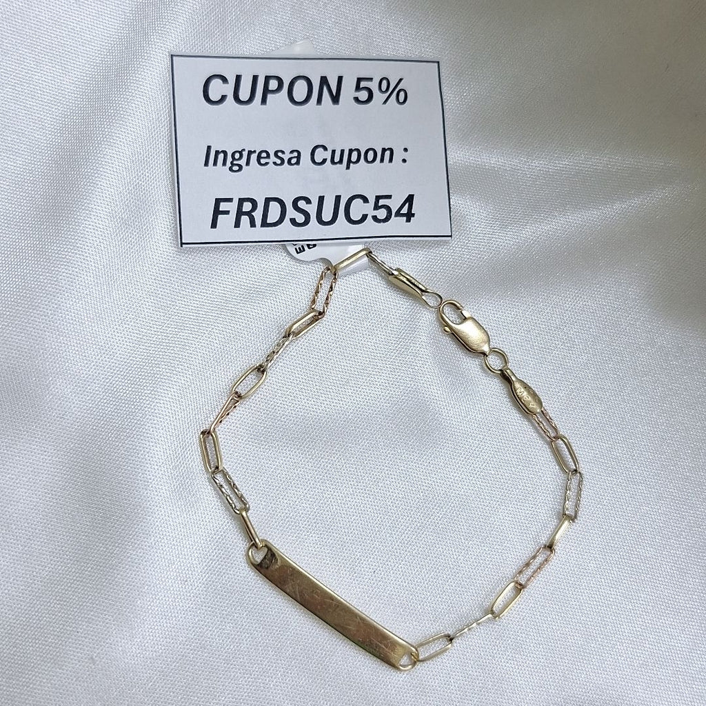 ESCLAVA ORO 14 K 3,10 GRMS (SEMINUEVO)