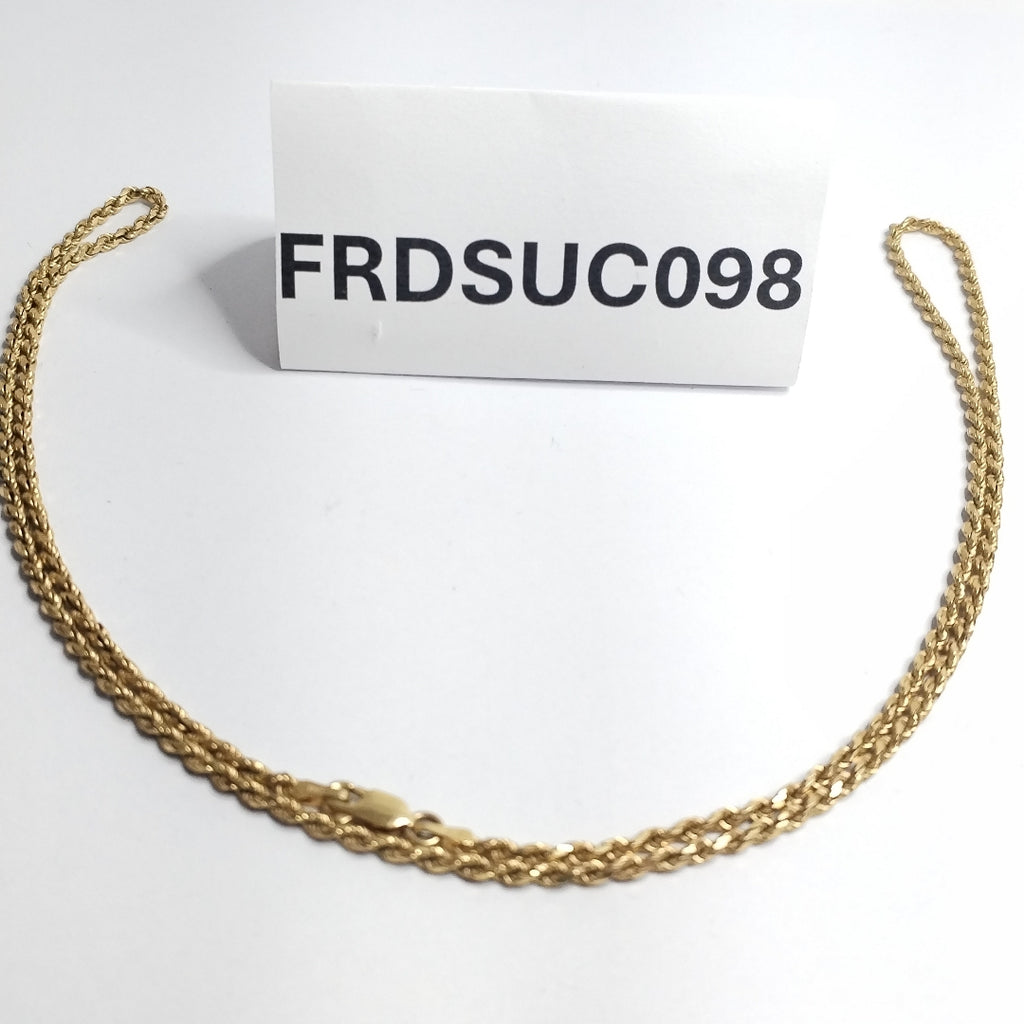 CADENA ORO 14 K 12.8 GRMS (SEMINUEVO)