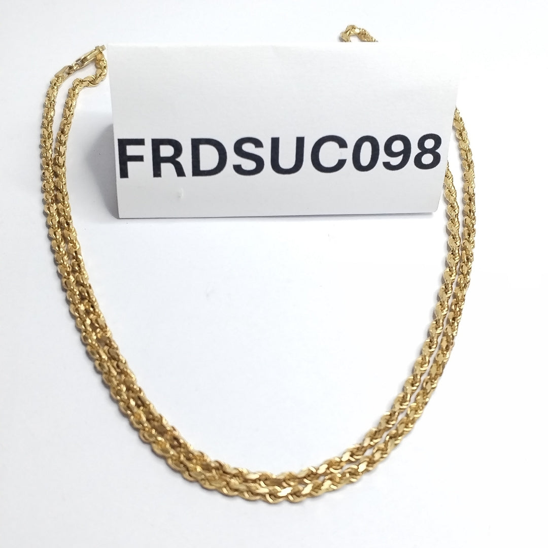 CADENA ORO 14 K 15.8 GRMS (SEMINUEVO)