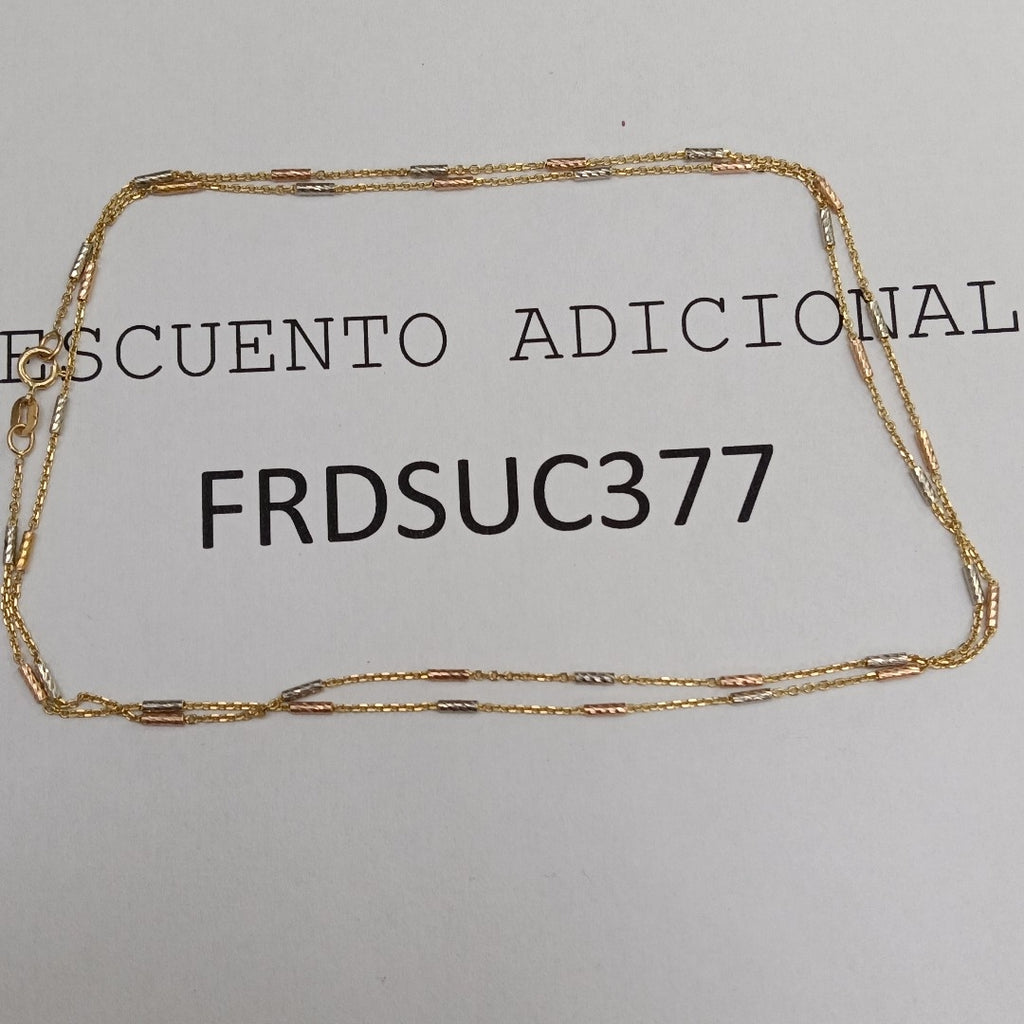 CADENA ORO 14 K 3 GRMS (SEMINUEVO)