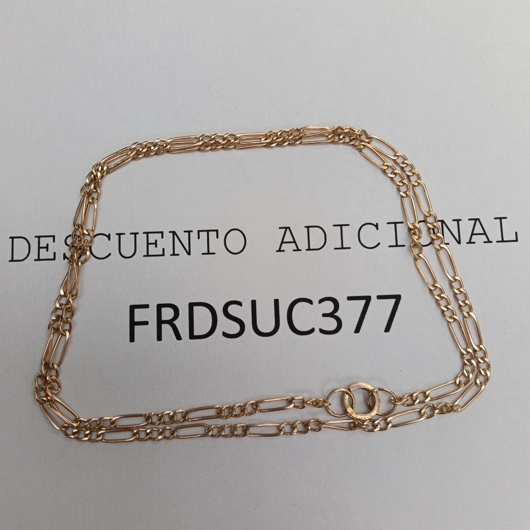 CADENA ORO 10 K 6.4 GRMS (SEMINUEVO)
