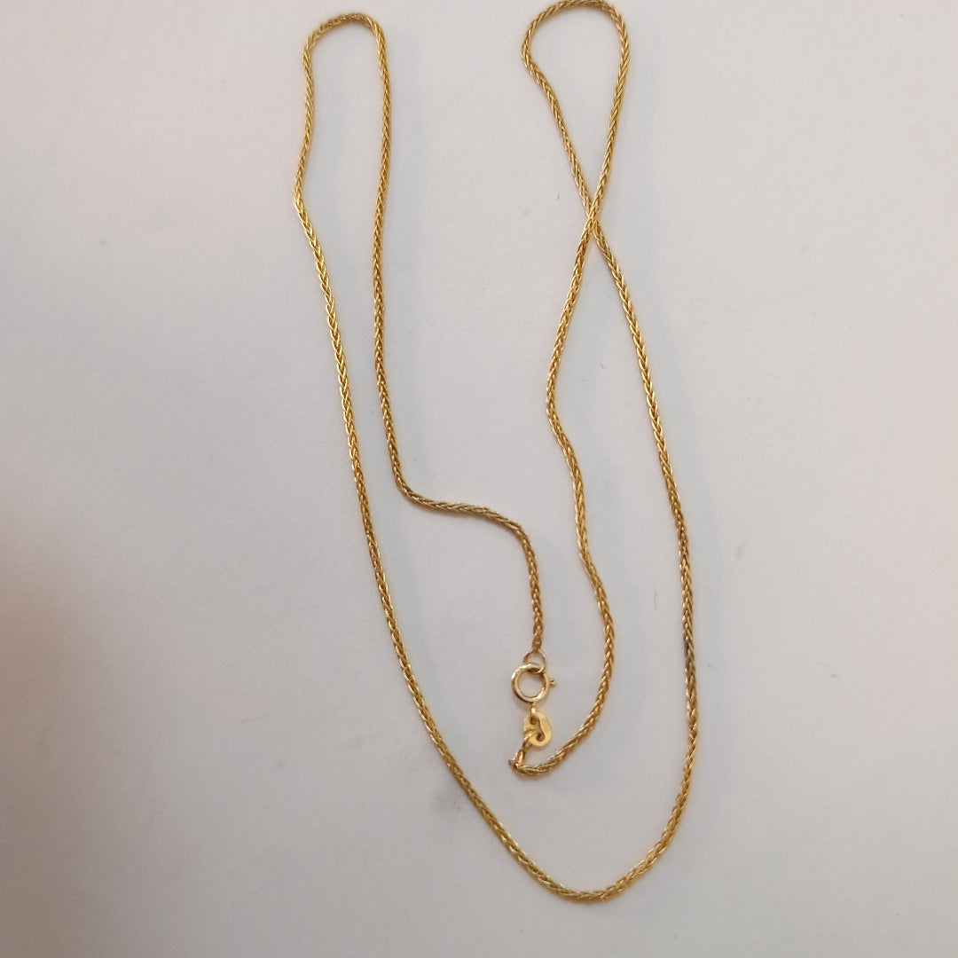 CADENA ORO 10 K 1.3 GRMS (SEMINUEVO)
