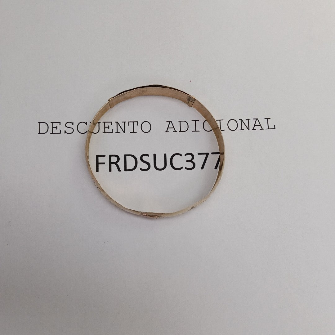 PULSERA RIGIDA ORO 8 K 5.6 GRMS (SEMINUEVO)