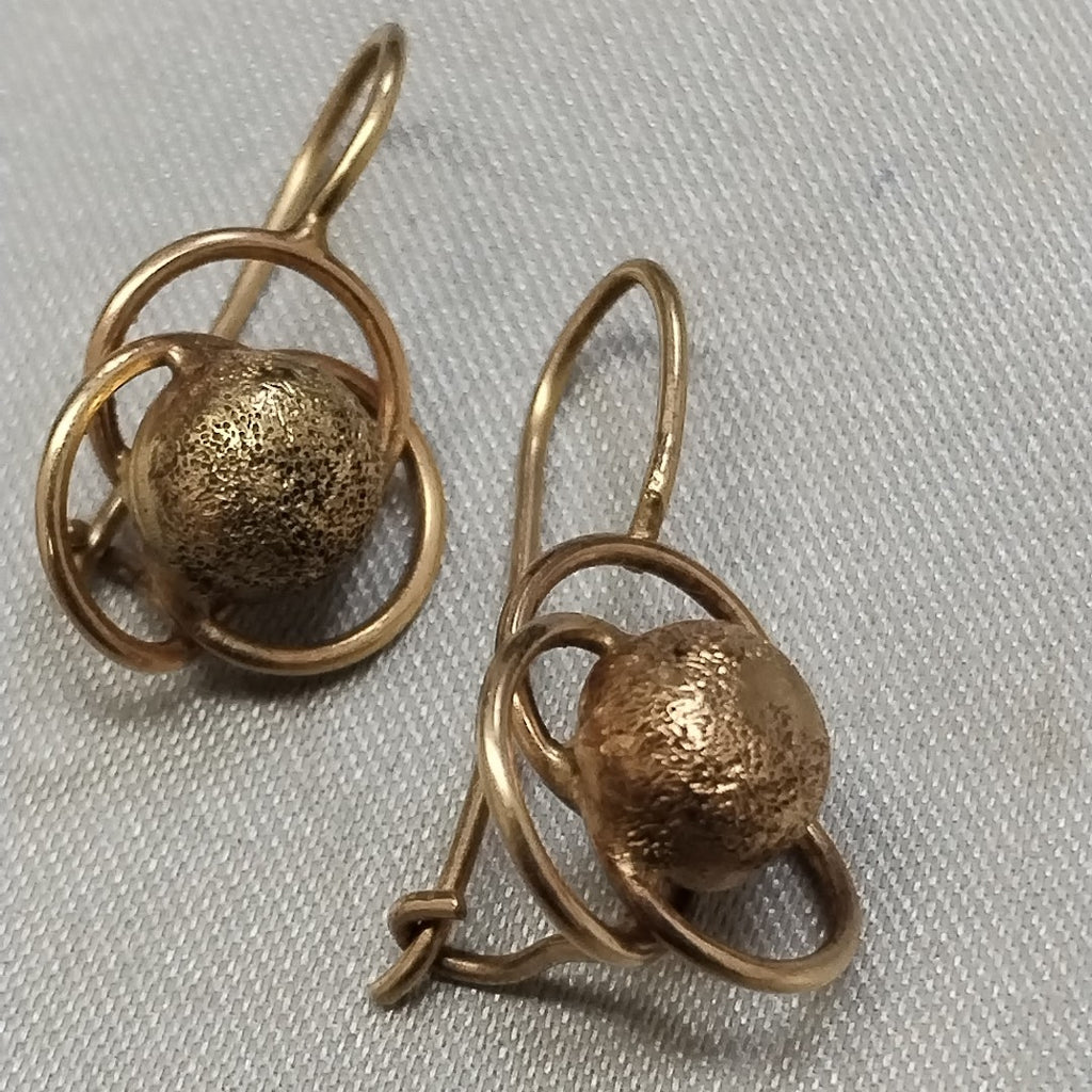 ARETES PAR ORO 10 K 1,90 GRMS (SEMINUEVO)