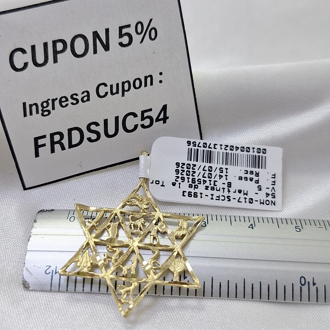 DIJE ORO 14 K 3 GRMS (SEMINUEVO)