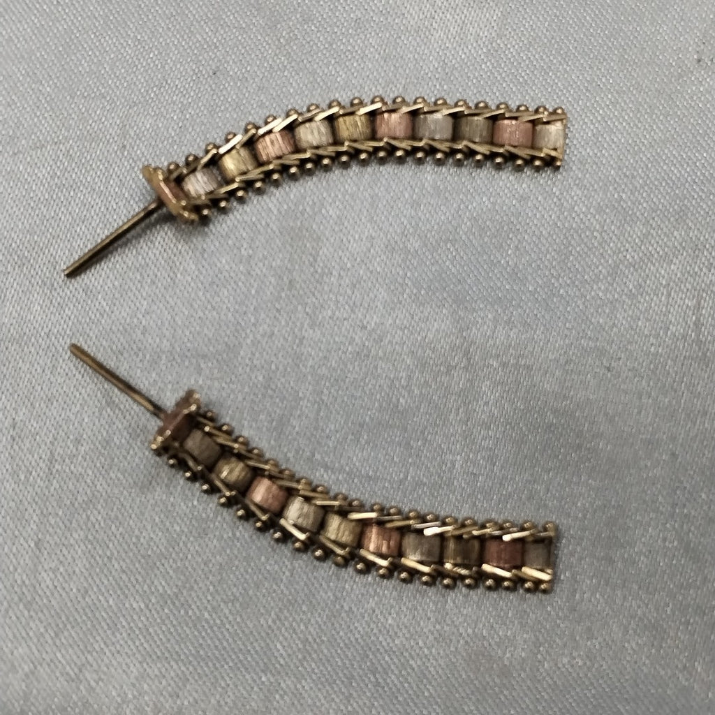 ARETES PAR ORO 10 K 3,20 GRMS (SEMINUEVO)