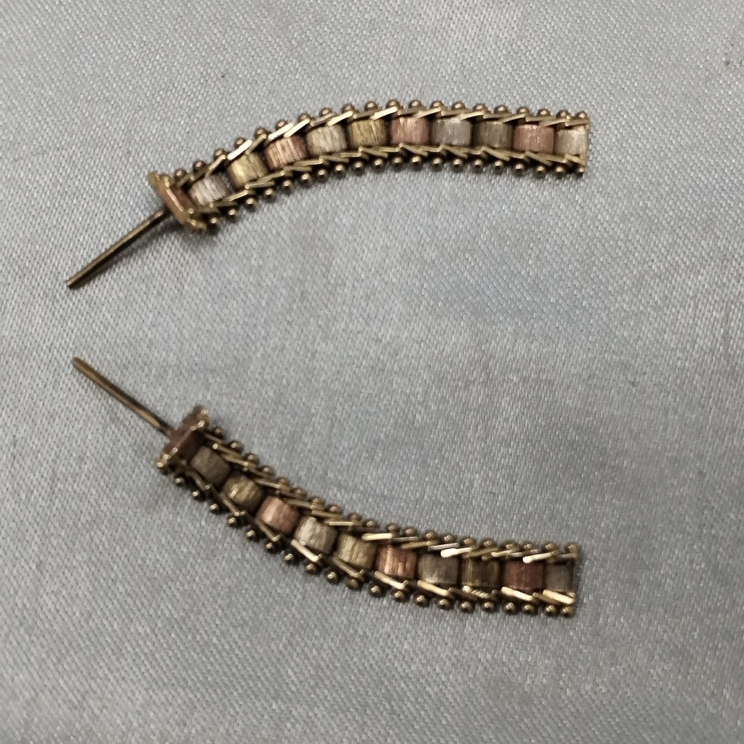 ARETES PAR ORO 10 K 3,20 GRMS (SEMINUEVO)