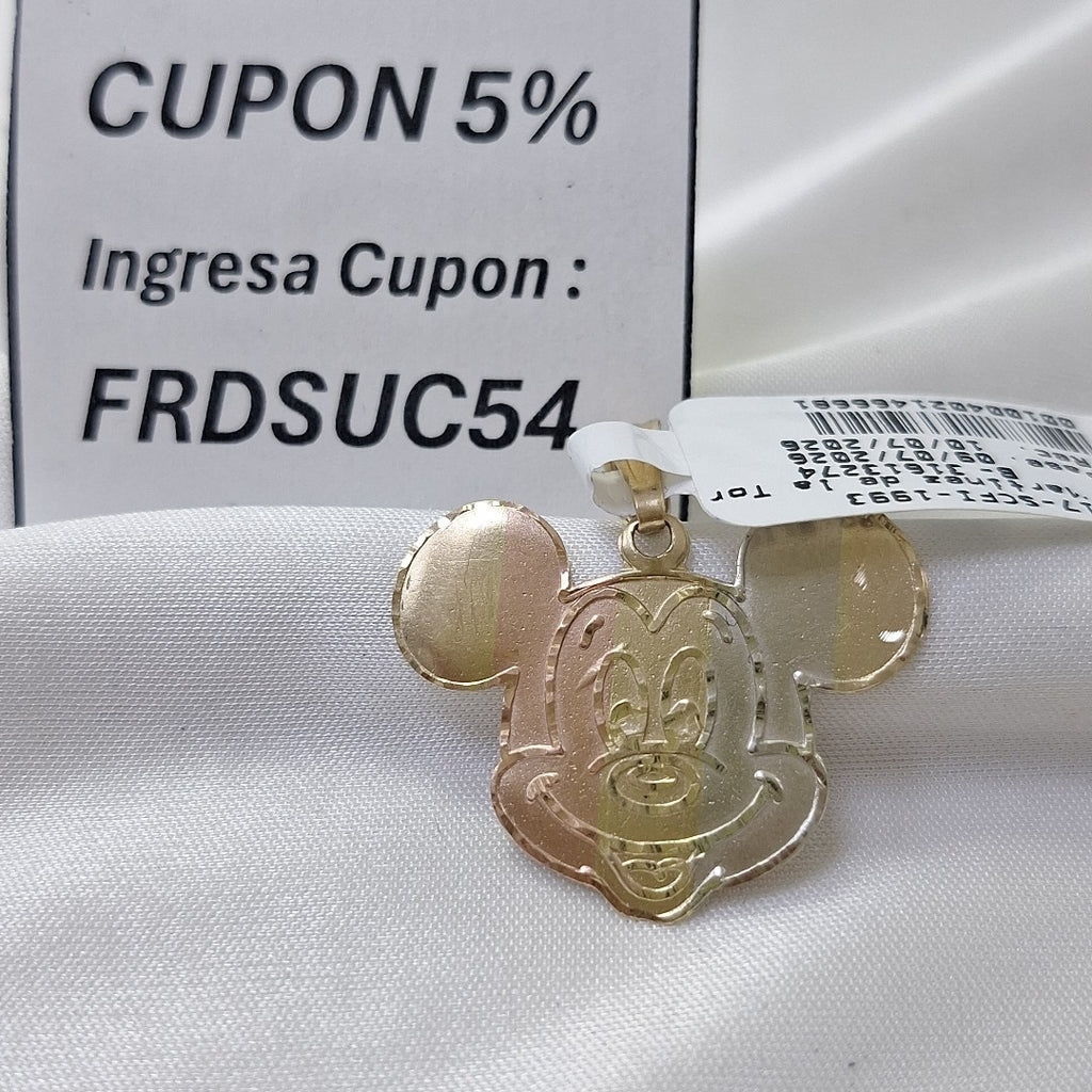 DIJE ORO COMBINADO 14 K 2,50 GRMS (SEMINUEVO)
