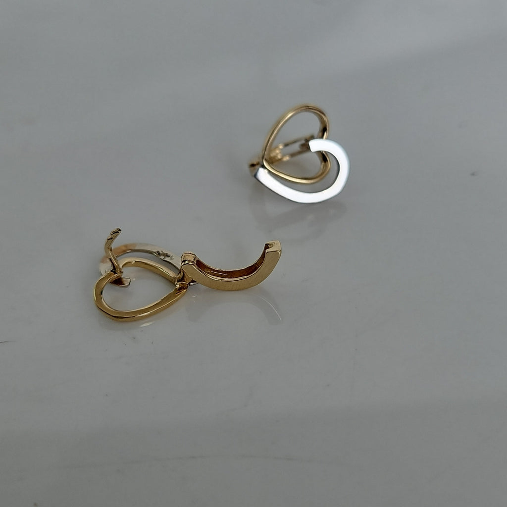 ARETES PAR ORO 10 K 2,20 GRMS (SEMINUEVO)