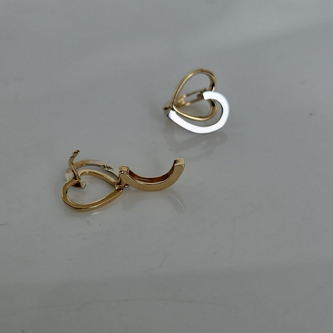 ARETES PAR ORO 10 K 2,20 GRMS (SEMINUEVO)