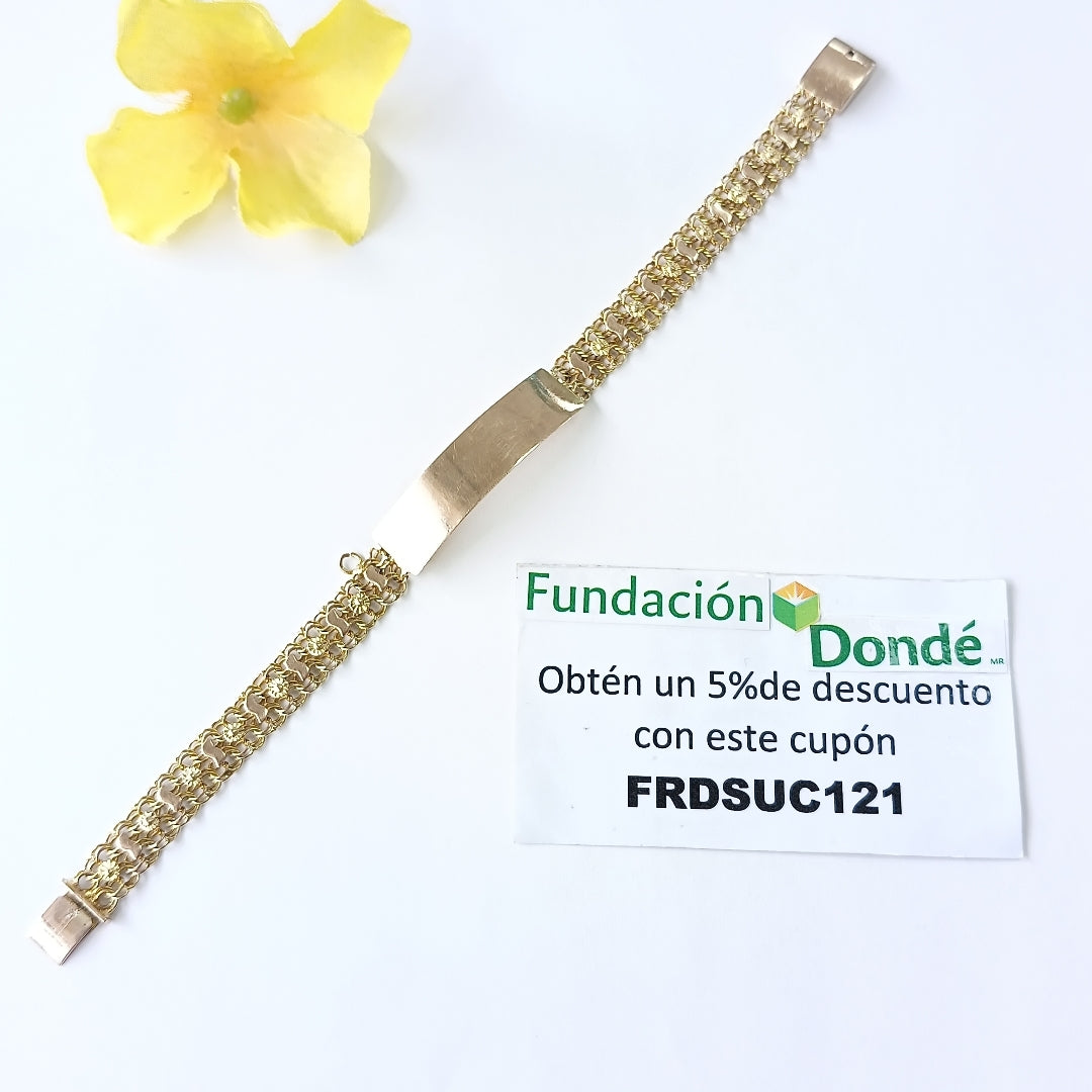 ESCLAVA ORO 8 K 10.4 GRMS (SEMINUEVO)