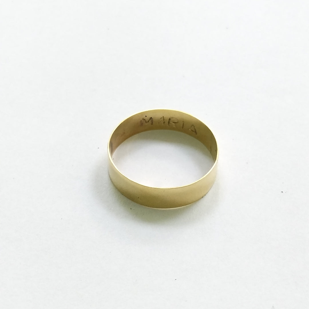 ARGOLLA ORO 14 K 2,80 GRMS (SEMINUEVO)