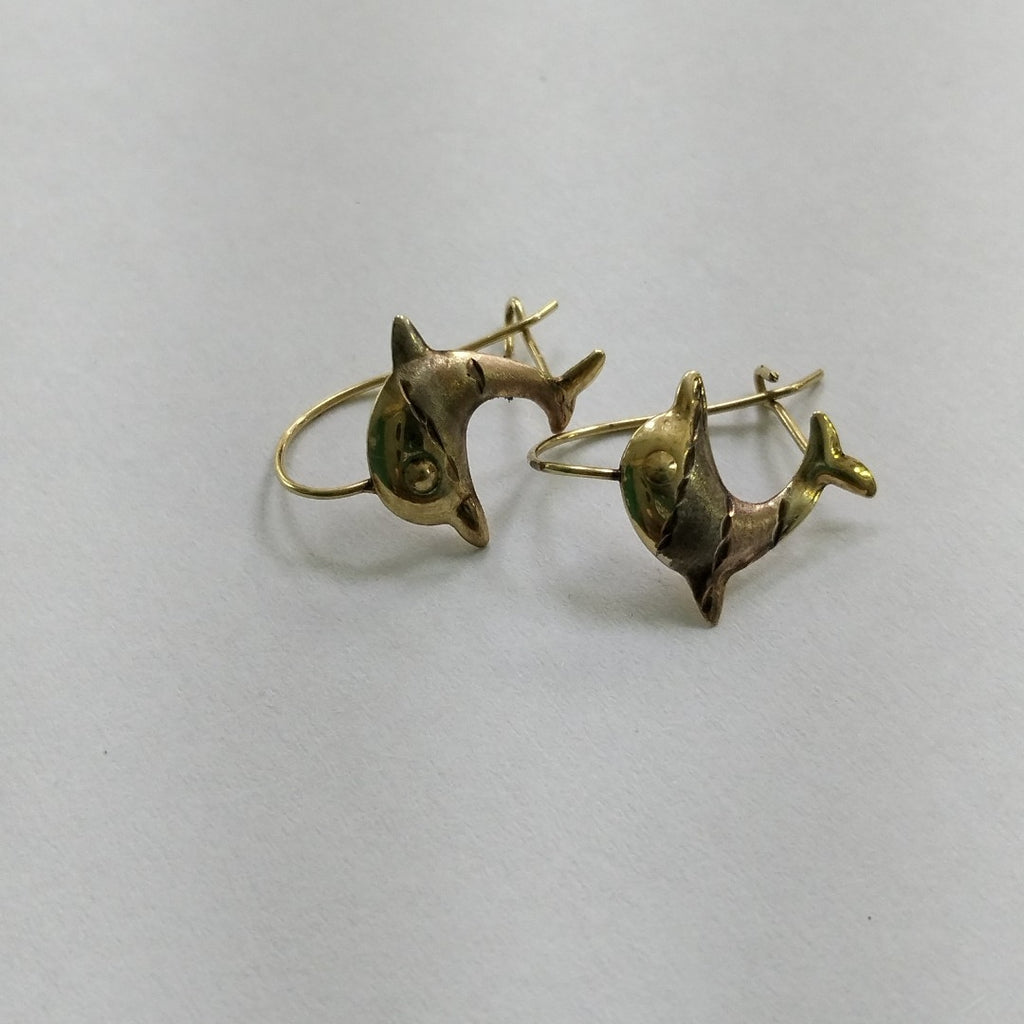 ARETES PAR ORO 10 K 0.7 GRMS (SEMINUEVO)