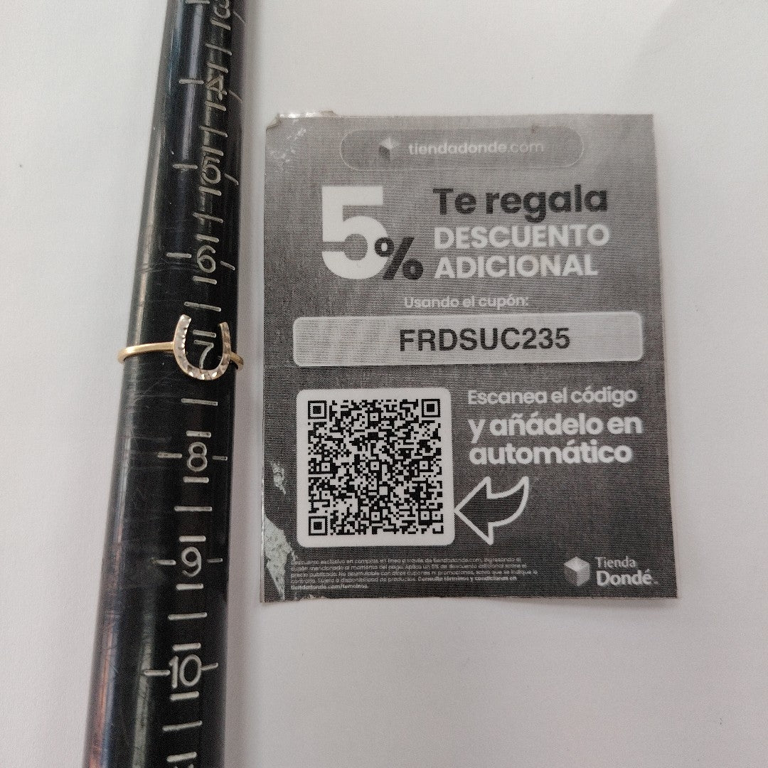 ANILLITO ORO, ORO COMBINADO 14 K 1 GRMS (SEMINUEVO)