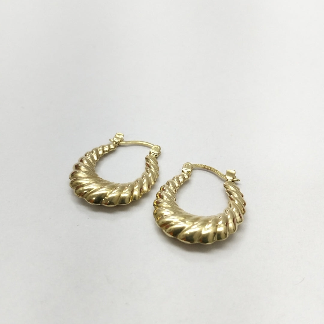 ARETES PAR ORO 14 K 1.8 GRMS (SEMINUEVO)
