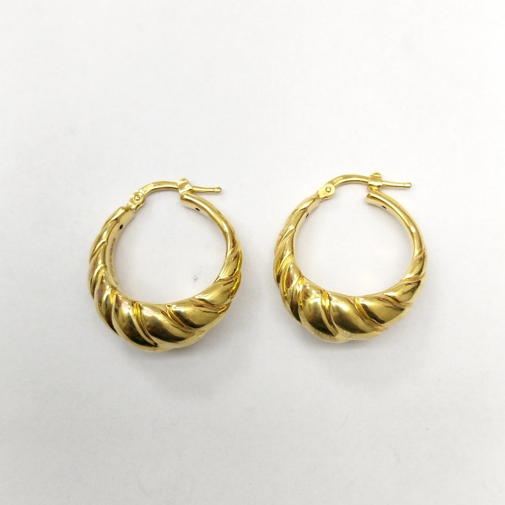 ARRACADAS PAR ORO 14 K 4.9 GRMS (SEMINUEVO)
