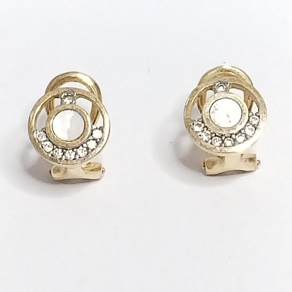 ARETES PAR ORO 14 K 3.6 GRMS (SEMINUEVO)